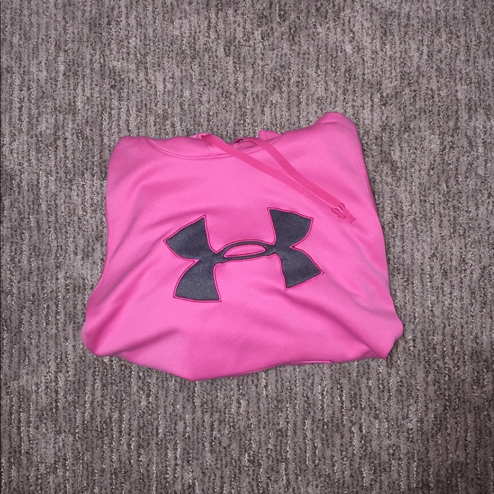 Pink & Gray Hoodie